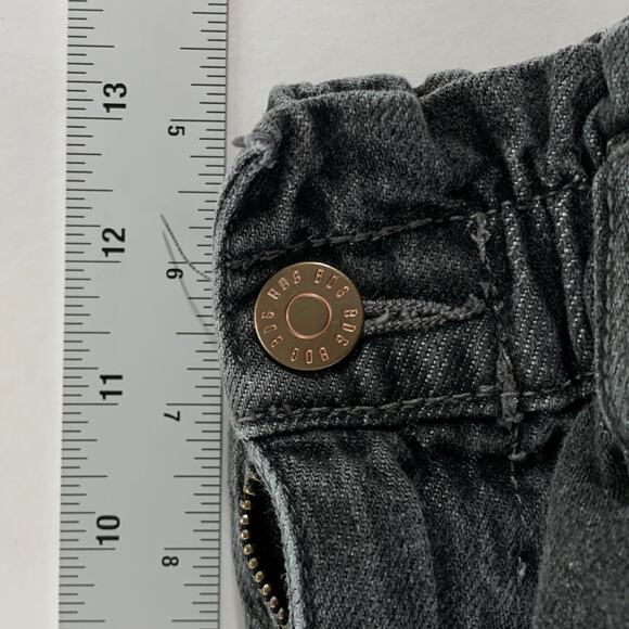 BDG 27 Urban Outfitters Pull On Mom Jeans Washed Gray Baggy High Rise - Picture 8 of 11